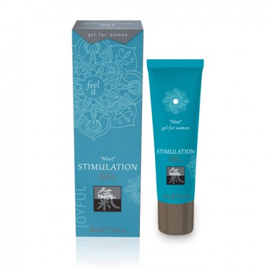 Возбуждающий интимный гель STIMULATION GEL Mint - 30 мл. - Shiatsu - купить с доставкой в Евпатории