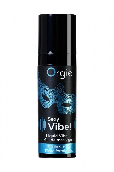 Гель для массажа ORGIE Sexy Vibe Liquid Vibrator с эффектом вибрации - 15 мл. - ORGIE - купить с доставкой в Евпатории