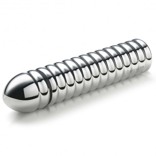 Рельефный фаллос для интенсивного электросекса Groovey George - 20 см. - MyStim - купить с доставкой в Евпатории