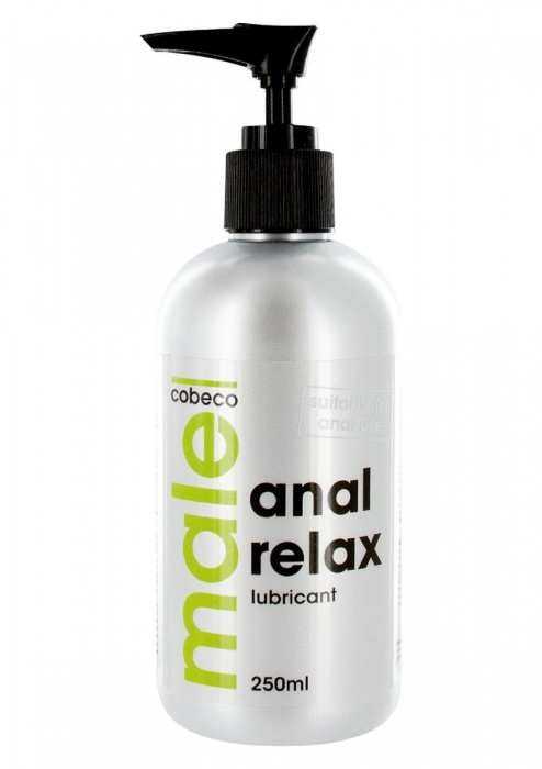 Анальный лубрикант MALE Cobeco Anal Relax Lubricant - 250 мл. - Cobeco - купить с доставкой в Евпатории