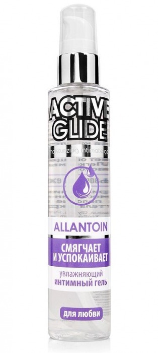 Увлажняющий интимный гель Active Glide Allantoin - 100 гр. - Биоритм - купить с доставкой в Евпатории