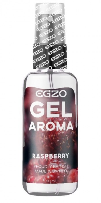 Интимный лубрикант EGZO AROMA с ароматом малины - 50 мл. - EGZO - купить с доставкой в Евпатории