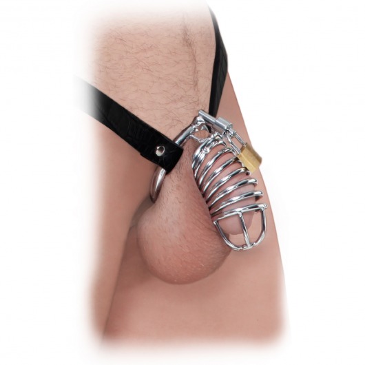 Кольцо верности Extreme Chastity Belt с фиксацией головки - Pipedream - купить с доставкой в Евпатории