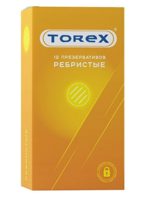 Текстурированные презервативы Torex  Ребристые  - 12 шт. - Torex - купить с доставкой в Евпатории