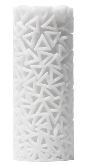 Белый 3D мастурбатор PILE - Tenga - в Евпатории купить с доставкой