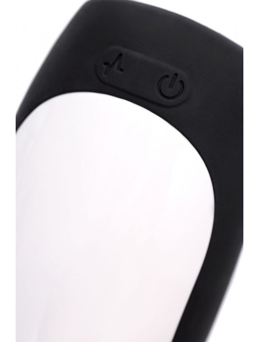 Черно-белый перезаряжаемый мастурбатор Erotist Hailstorm - Erotist Adult Toys - в Евпатории купить с доставкой