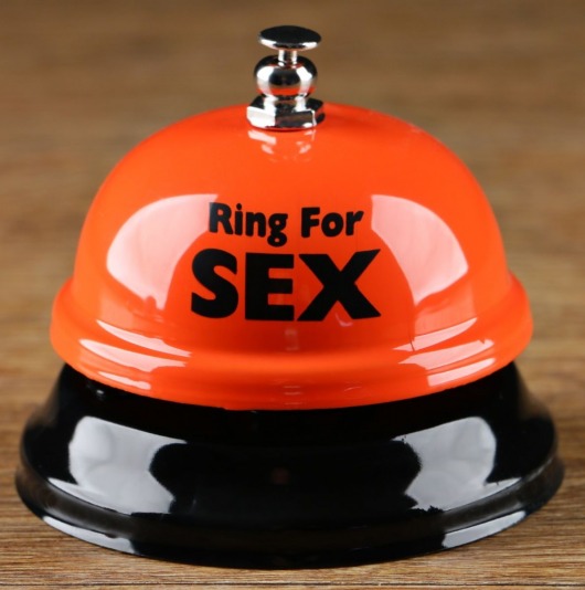 Настольный звонок RING FOR SEX - Сима-Ленд - купить с доставкой в Евпатории