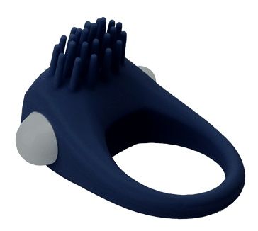 Синее эрекционное виброкольцо STIMU RING - Dream Toys - в Евпатории купить с доставкой