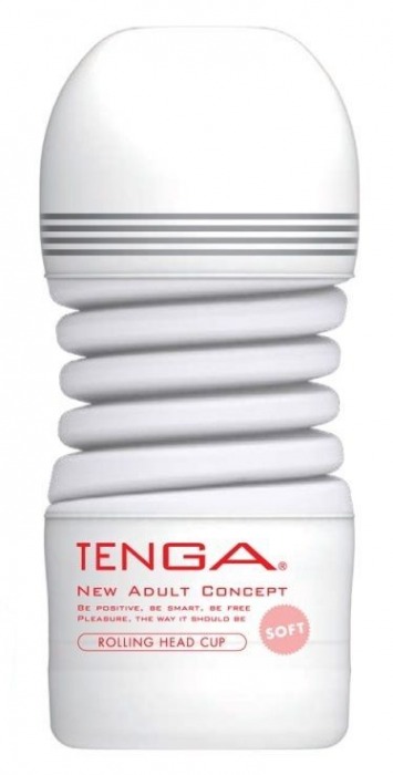 Мастурбатор TENGA Rolling Head Cup Soft - Tenga - в Евпатории купить с доставкой