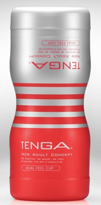 Мастурбатор TENGA Dual Sensation Cup - Tenga - в Евпатории купить с доставкой