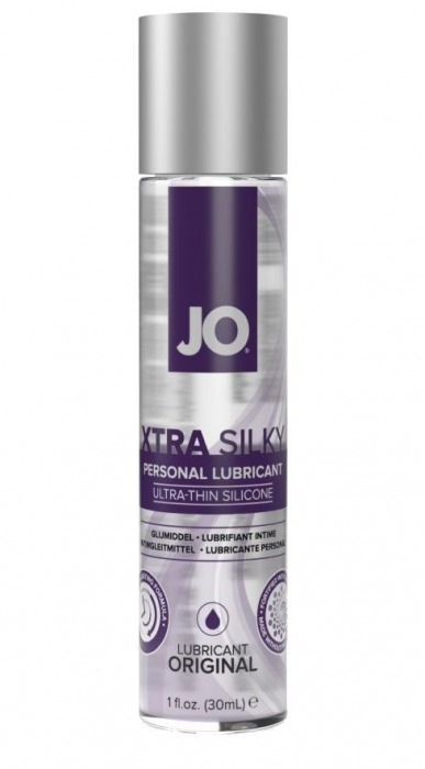 Лубрикант на силиконовой основе JO Xtra Silky - 30 мл. - System JO - купить с доставкой в Евпатории