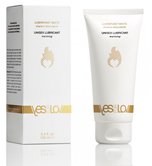 Лубрикант на водной основе с согревающим эффектом Warming Unisex Lubricant - 100 мл. - YESforLOV - купить с доставкой в Евпатории