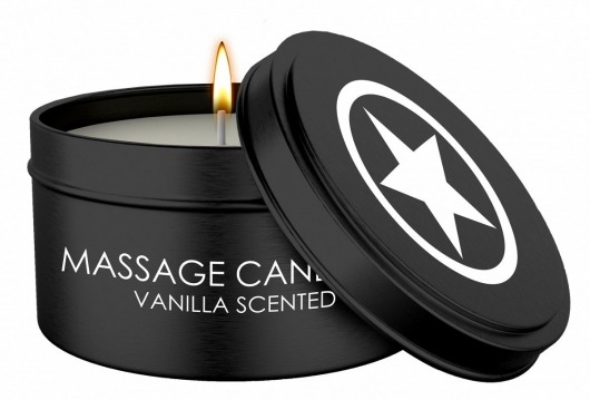 Массажная свеча с ароматом ванили Massage Candle - Shots Media BV - купить с доставкой в Евпатории