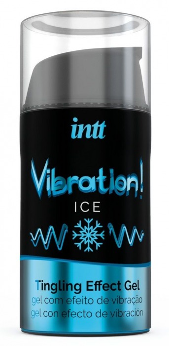 Жидкий интимный гель с эффектом вибрации Vibration! Ice - 15 мл. - INTT - купить с доставкой в Евпатории