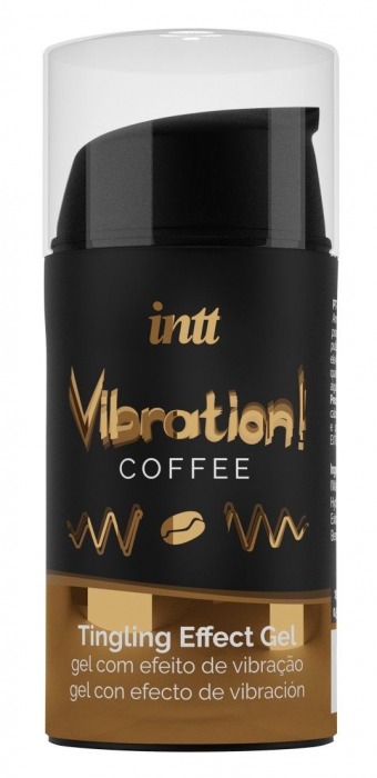 Жидкий интимный гель с эффектом вибрации Vibration! Coffee - 15 мл. - INTT - купить с доставкой в Евпатории