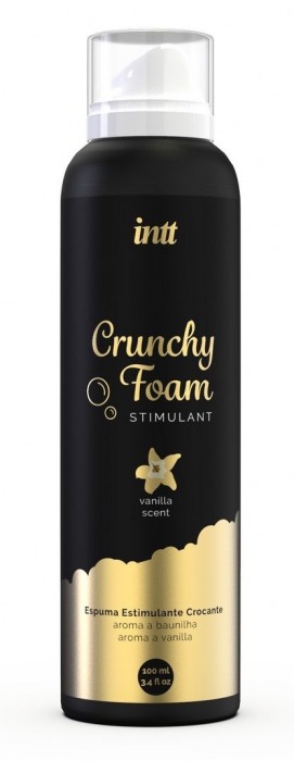 Пенка для массажа Crunchy Foam Stimulant Vanilla - 100 мл. - INTT - купить с доставкой в Евпатории