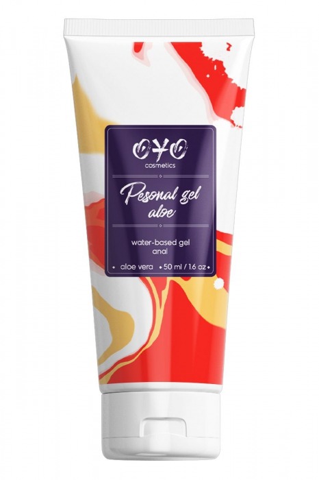 Анальная смазка на водной основе OYO Personal Gel Aloe - 50 мл. - OYO - купить с доставкой в Евпатории