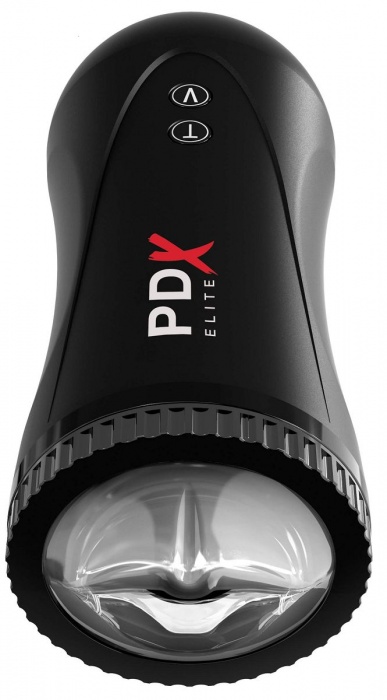 Черный автоматический мастурбатор-ротик Moto Stroker - Pipedream - в Евпатории купить с доставкой