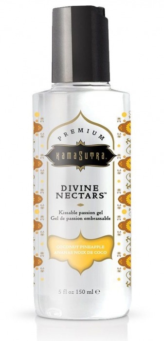 Гель-лубрикант на водной основе Divine Nectars Vanilla с ароматом ванили - 150 мл. - Kama Sutra - купить с доставкой в Евпатории
