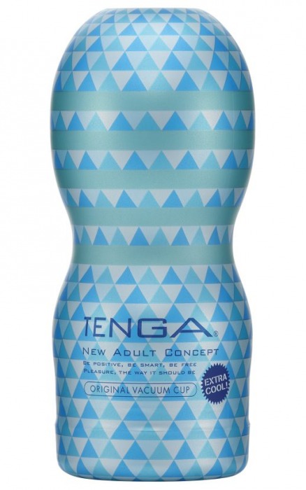 Мастурбатор с охлаждающей смазкой TENGA Original Vacuum Cup Extra Cool - Tenga - в Евпатории купить с доставкой