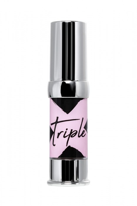 Возбуждающий гель с эффектом вибрации и охлаждения Triple X 3 in 1 Unisex Pleasure Enhancer Gel - 15 мл. - Secret Play - купить с доставкой в Евпатории