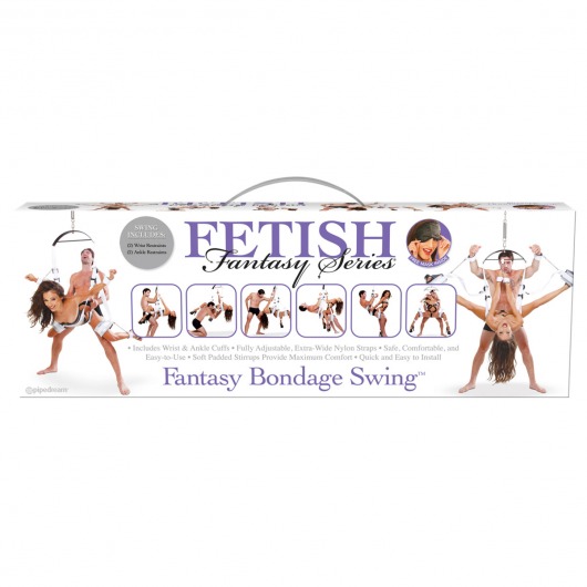 Секс-качели Fantasy Bondage Swing White - Pipedream - купить с доставкой в Евпатории