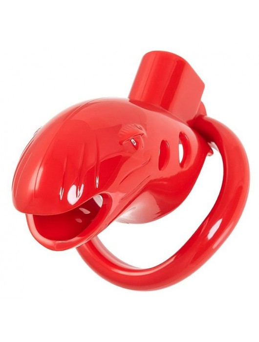 Красный мужской пояс верности из пластика - ToyFa - купить с доставкой в Евпатории