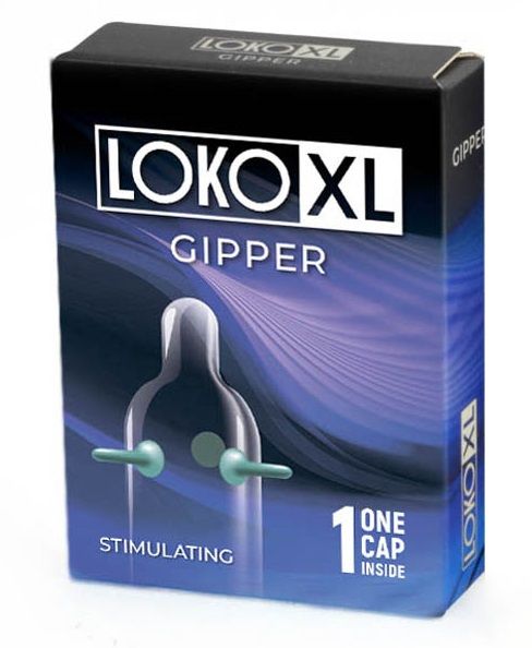 Стимулирующая насадка на пенис LOKO XL GIPPER - Sitabella - в Евпатории купить с доставкой