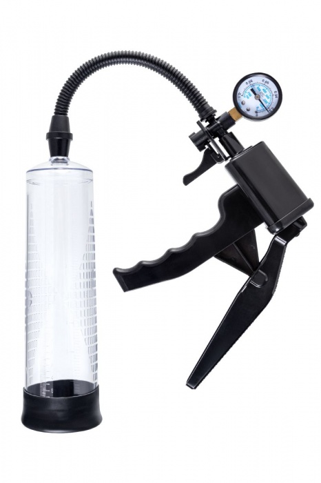 Прозрачная механическая помпа для пениса Viggo - Sexus - в Евпатории купить с доставкой