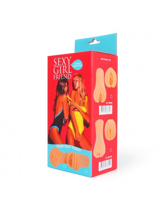 Телесный мастурбатор-вагина с рельефным тоннелем - Bior toys - в Евпатории купить с доставкой