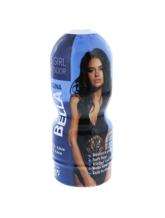 Телесный мастурбатор-вагина в тубе Bella - Dream Toys - в Евпатории купить с доставкой