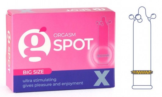 Стимулирующая насадка G-Spot X Big size - Sitabella - купить с доставкой в Евпатории