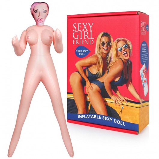 Надувная секс-кукла  Анджелина - Bior toys - в Евпатории купить с доставкой