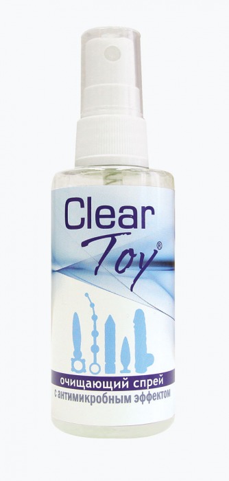 Очищающий спрей Clear Toy с антимикробным эффектом - 100 мл. - Биоритм - купить с доставкой в Евпатории