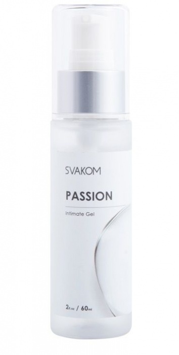 Смазка на водной основе Passion Intimate Gel - 60 мл. - Svakom - купить с доставкой в Евпатории