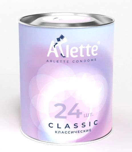 Классические презервативы Arlette Classic - 24 шт. - Arlette - купить с доставкой в Евпатории