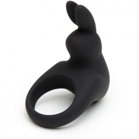 Черное эрекционное виброкольцо Happy Rabbit Rechargeable Rabbit Cock Ring - Happy Rabbit - в Евпатории купить с доставкой