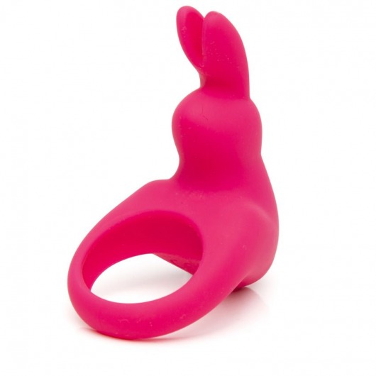 Розовое эрекционное виброкольцо Happy Rabbit Rechargeable Rabbit Cock Ring - Happy Rabbit - в Евпатории купить с доставкой