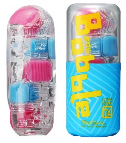 Мастурбатор Tenga Bobble Crazy Cubes - Tenga - в Евпатории купить с доставкой