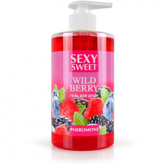 Гель для душа Sexy Sweet Wild Berry с ароматом лесных ягод и феромонами - 430 мл. -  - Магазин феромонов в Евпатории