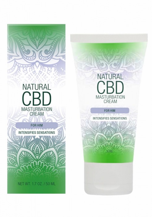 Крем для мастурбации для мужчин Natural CBD Masturbation Cream For Him - 50 мл. - Shots Media BV - купить с доставкой в Евпатории