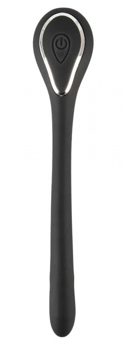 Черный гибкий уретральный стимулятор с вибрацией Vibrating Bendable Dilator - 13,5 см. - Orion - купить с доставкой в Евпатории