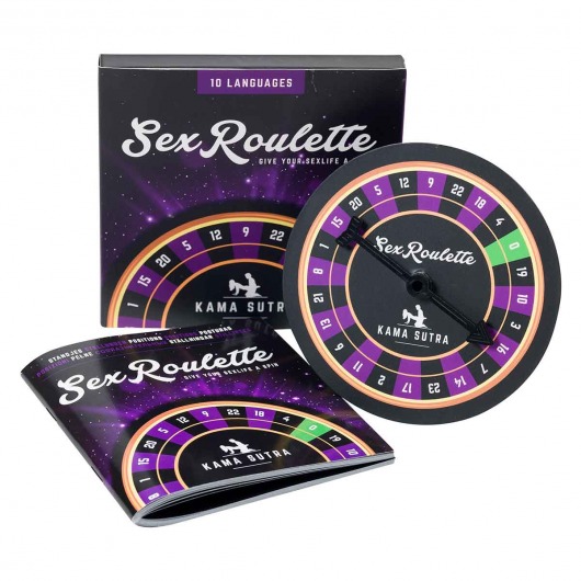 Настольная игра-рулетка Sex Roulette Kamasutra - Tease&Please - купить с доставкой в Евпатории