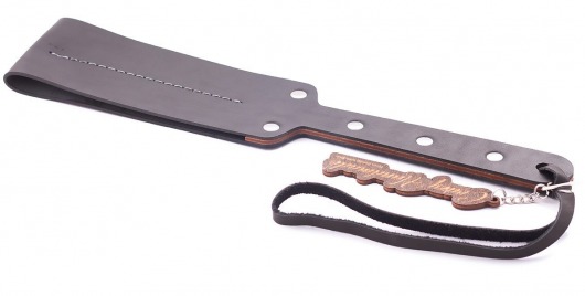 Гладкий мягкий удлиненный пэддл с заклепками - 32 см. - Crazy Handmade - купить с доставкой в Евпатории