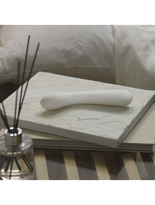 Белый вибратор Iroha Mai Tsuru - 17,4 см. - Tenga