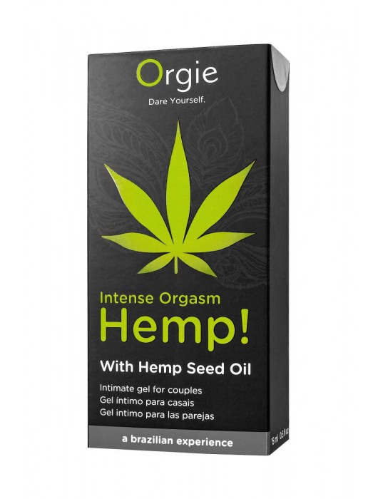 Возбуждающий интимный гель для пар ORGIE Hemp Intense Orgasm - 15 мл. - ORGIE - купить с доставкой в Евпатории