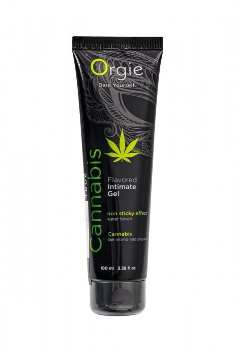 Интимный гель на водной основе ORGIE Lube Tube Cannabis - 100 мл. - ORGIE - купить с доставкой в Евпатории