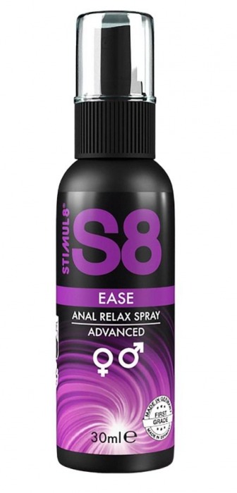 Расслабляющий анальный спрей S8 Ease Anal Relax Spray - 30 мл. - Stimul8 - купить с доставкой в Евпатории