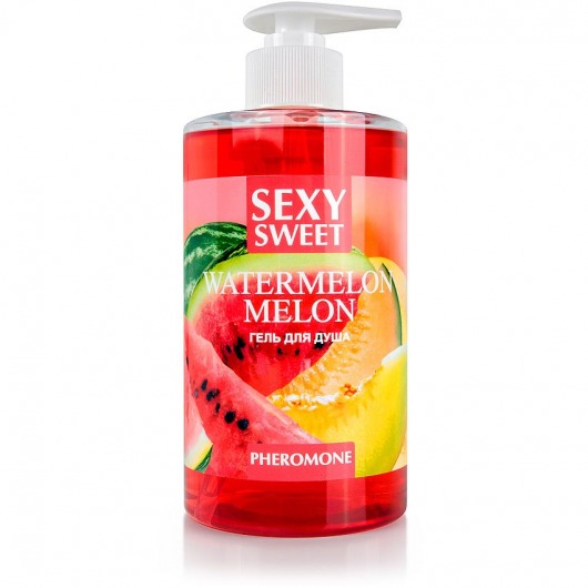 Гель для душа Sexy Sweet Watermelon Melon с ароматом арбуза, дыни и феромонами - 430 мл. -  - Магазин феромонов в Евпатории