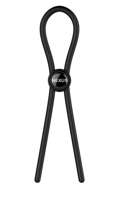 Черное эрекционное лассо Nexus Forge Single - Nexus Range - в Евпатории купить с доставкой
